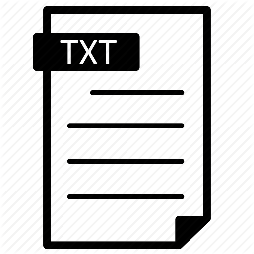 Text Document Icon Text Document Icon
