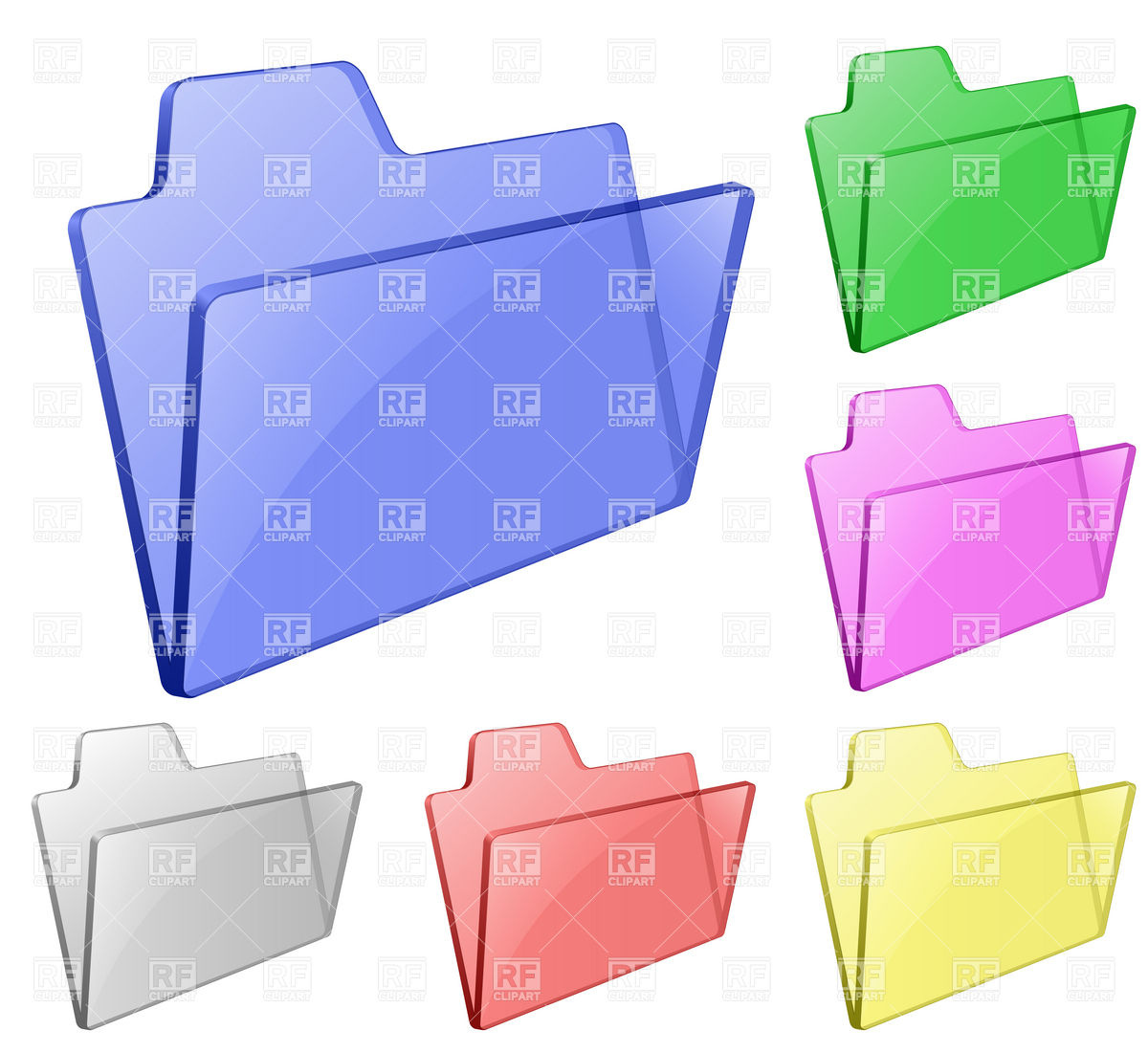 Transparent Folder Clip Art