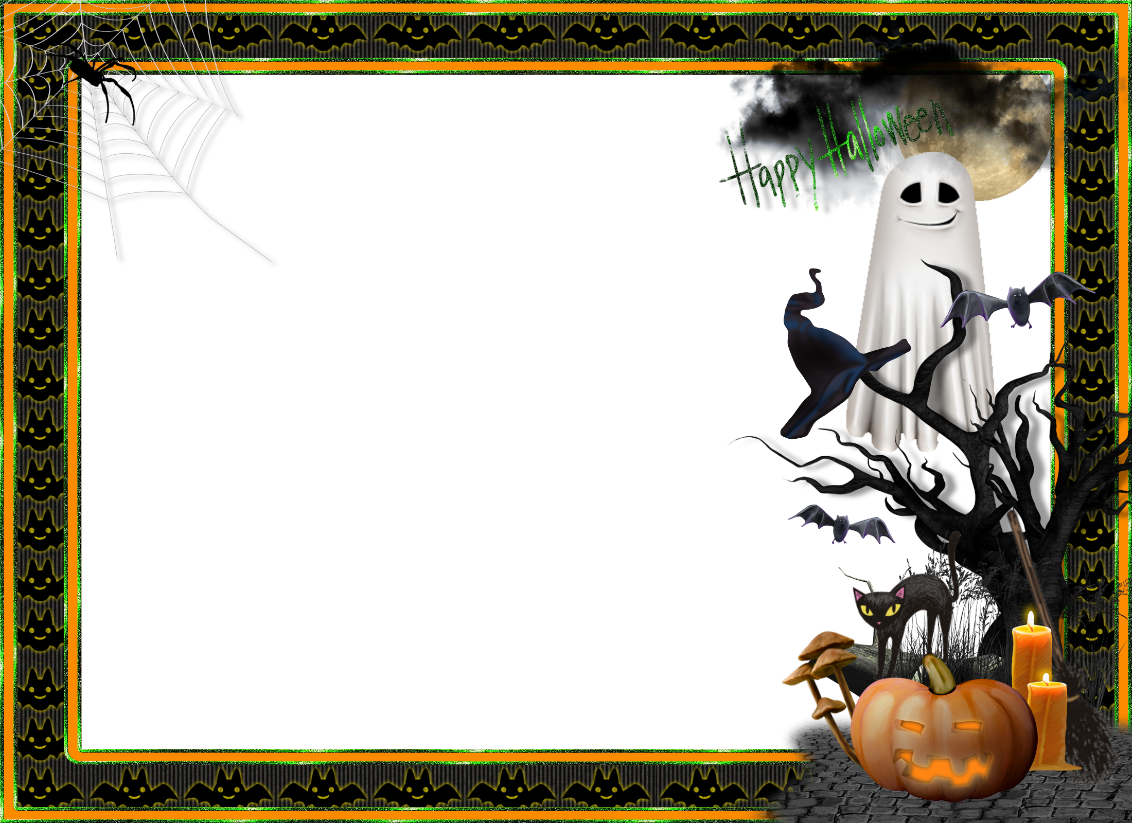 Transparent Halloween Frames