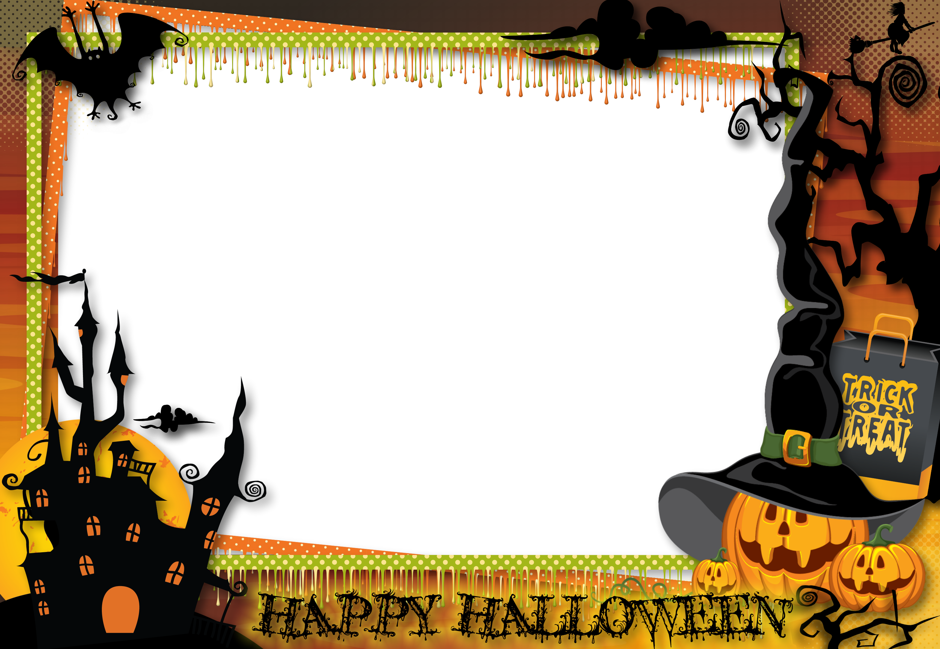 Transparent Halloween Frames