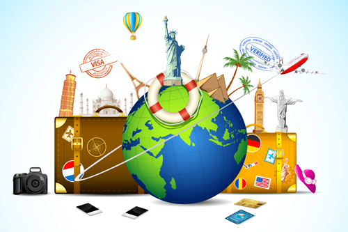 Travel Vector Free Download