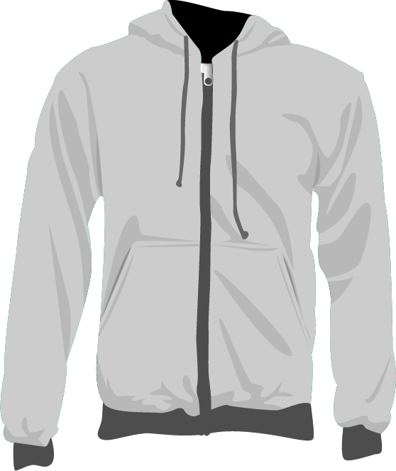 Vector Hoodie Templates Free