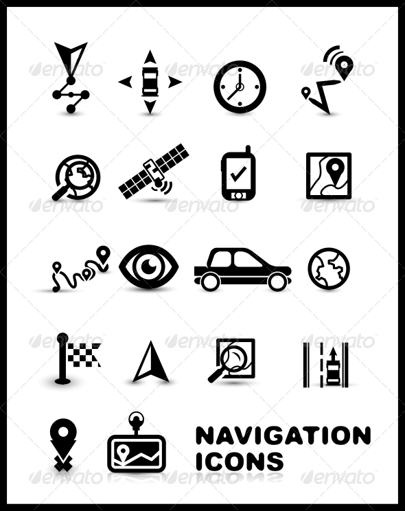 Vector Navigation Icons