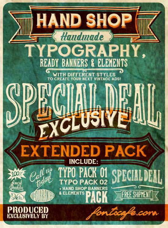 Vintage Retro Fonts