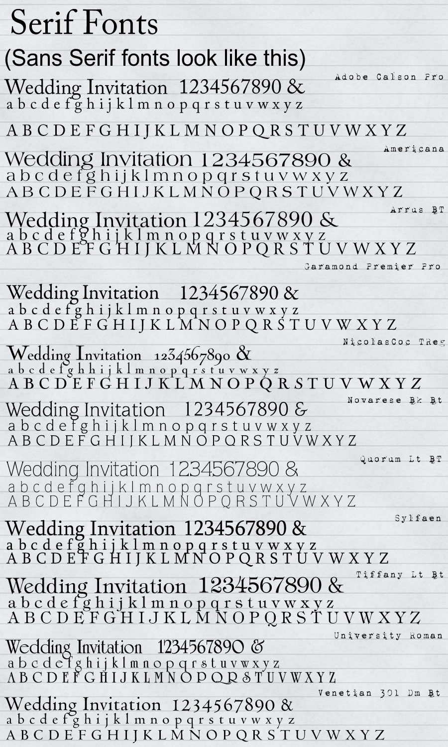 Vintage Serif Font