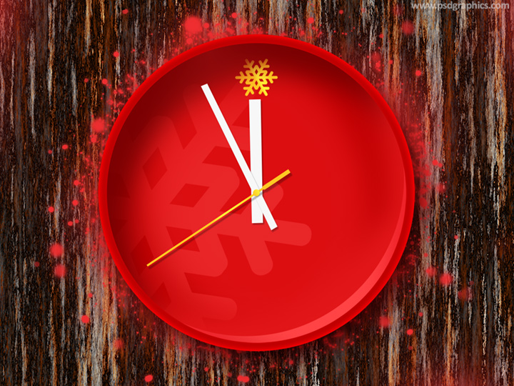 Wall Clock PSD Template