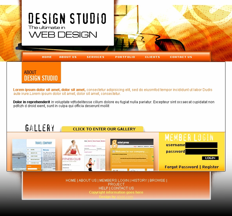 Website Design Templates Free Download