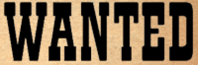Western Wanted Sign Font