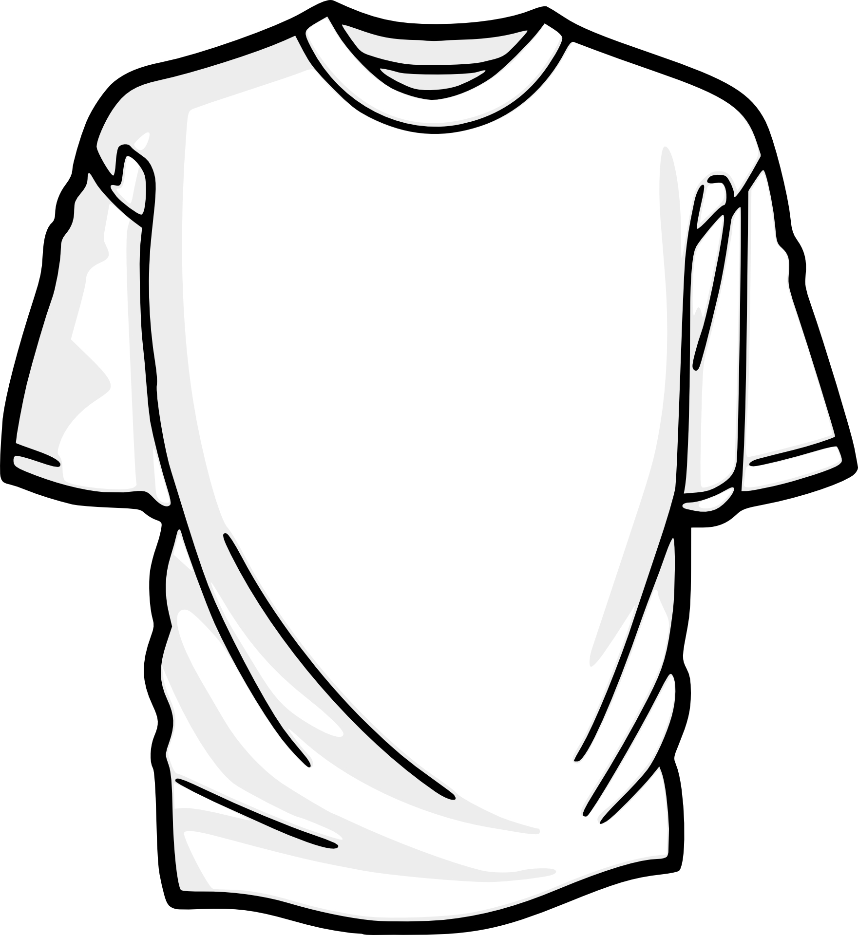 White T-Shirt Clip Art