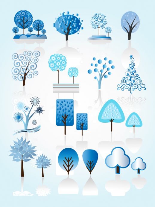 Winter Tree Clip Art