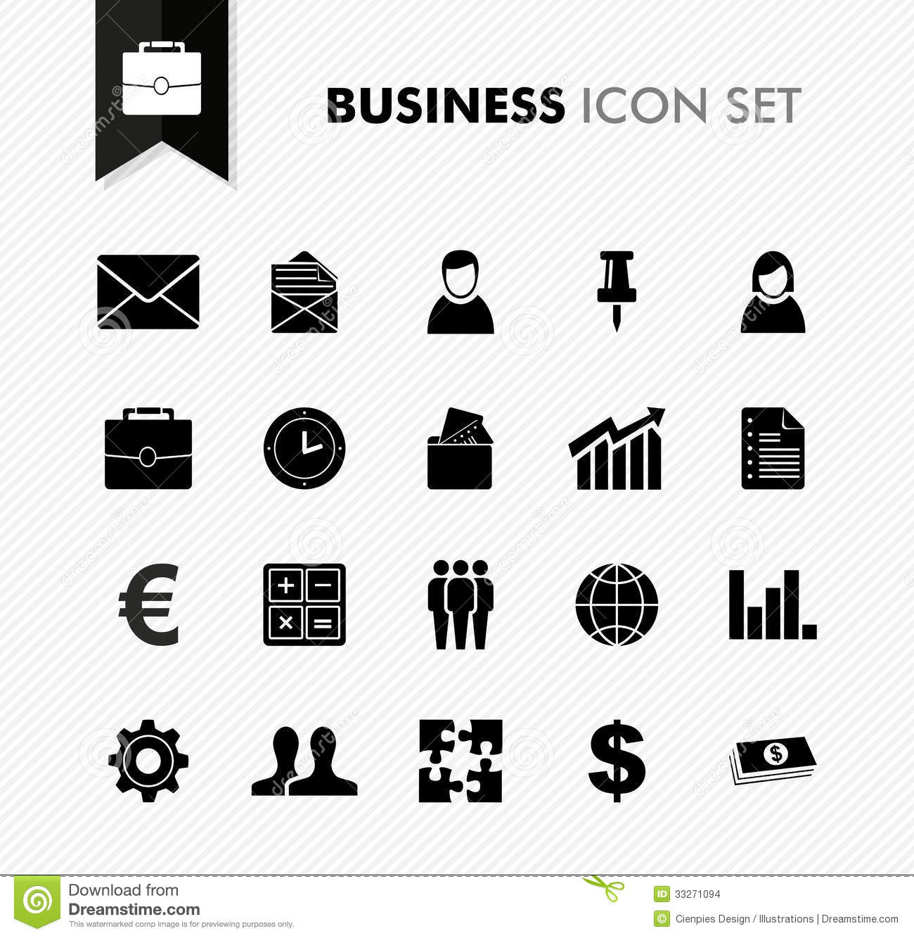 Work Business Icons