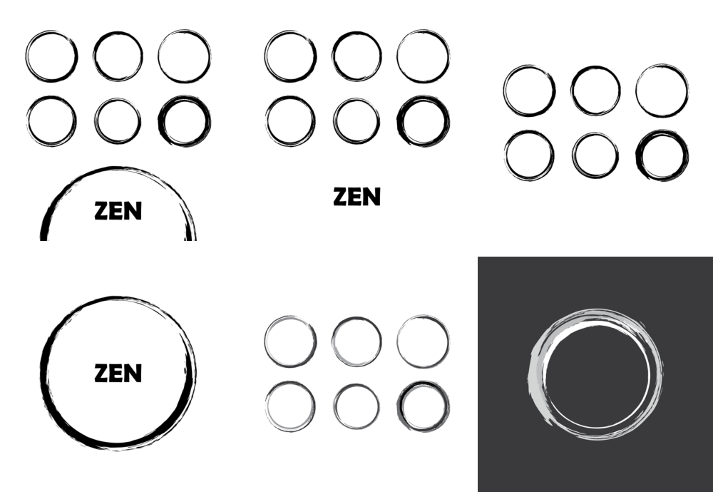 Zen Circle Vector