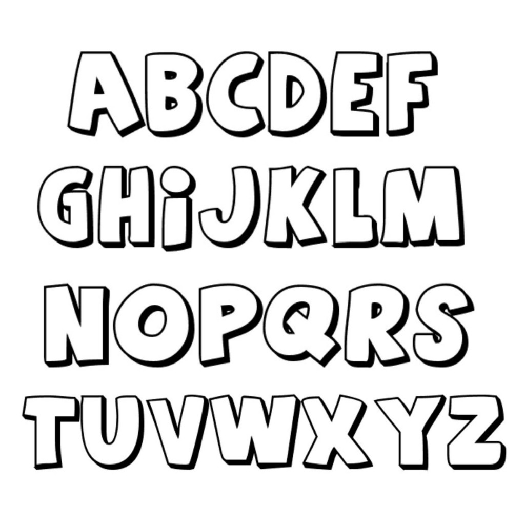 3D Graffiti Alphabet Fonts