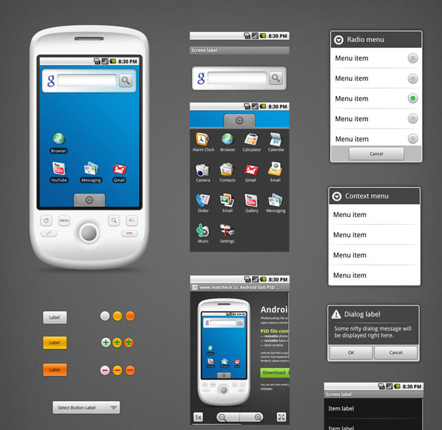 Android GUI Interface