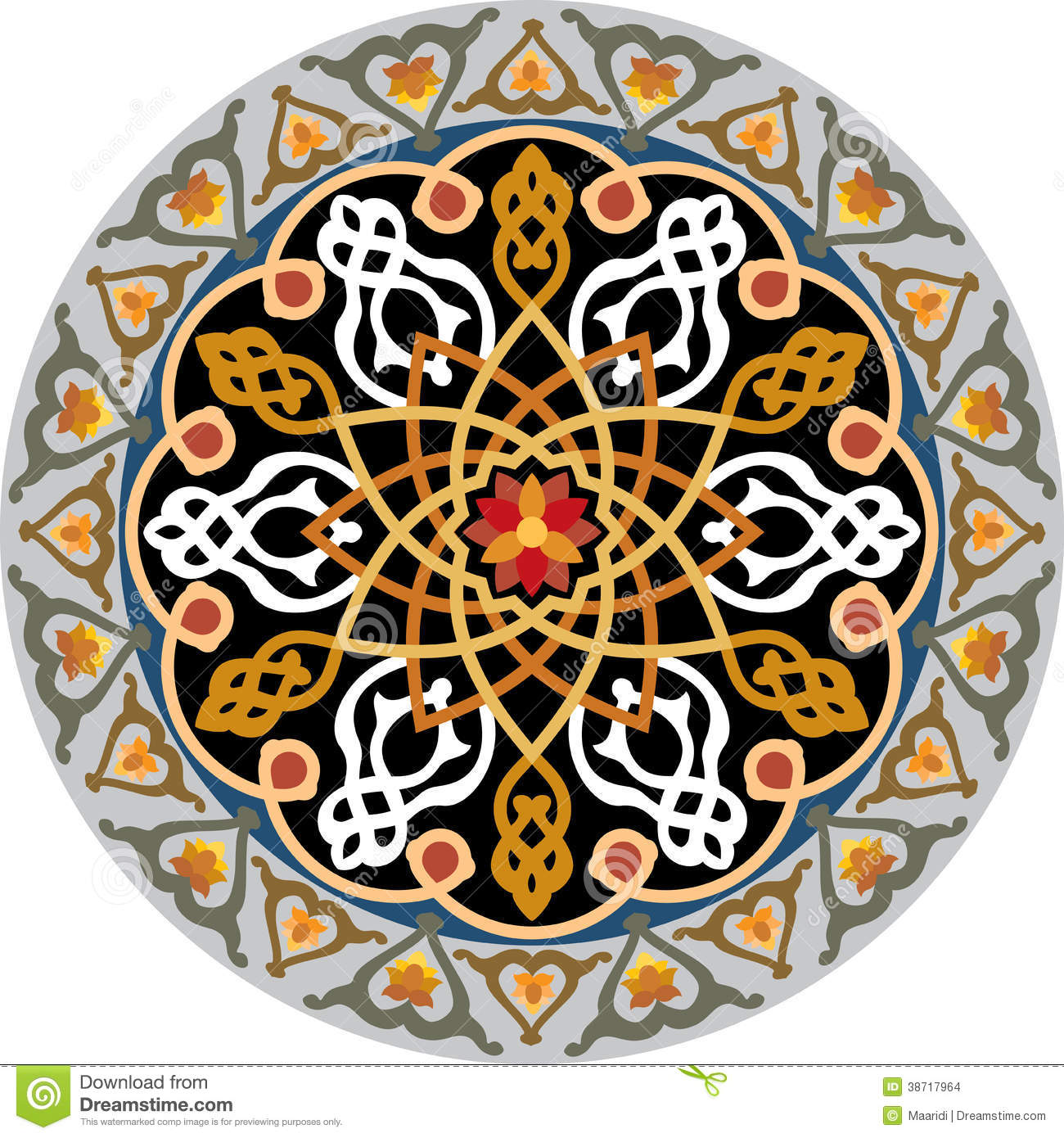 Arabesque Pattern Islamic Design