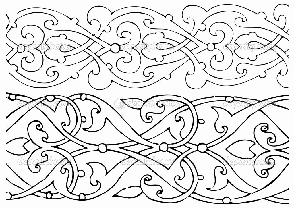 Arabesque Pattern Islamic Design