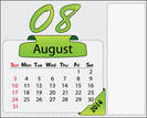 August 2014 Calendar