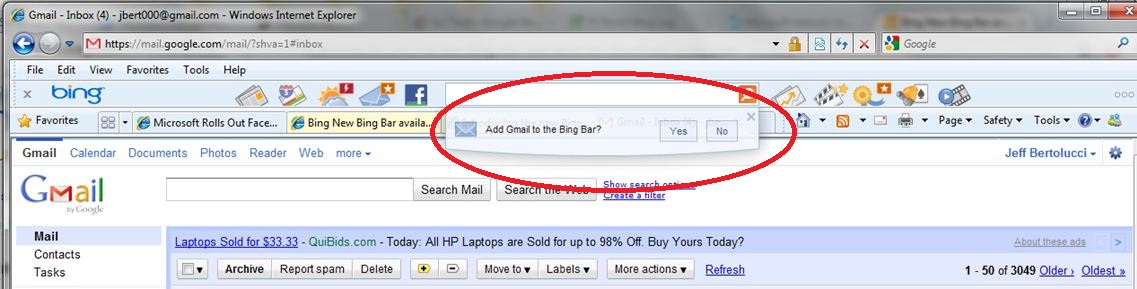 19 You Got To Add Bing Toolbar Mail Icon Images