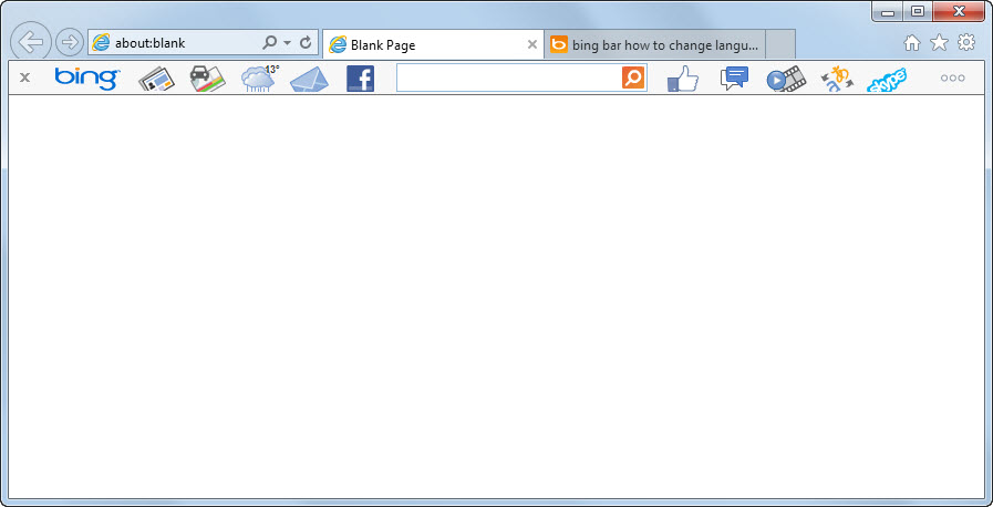 Bing Toolbar for Internet Explorer 11
