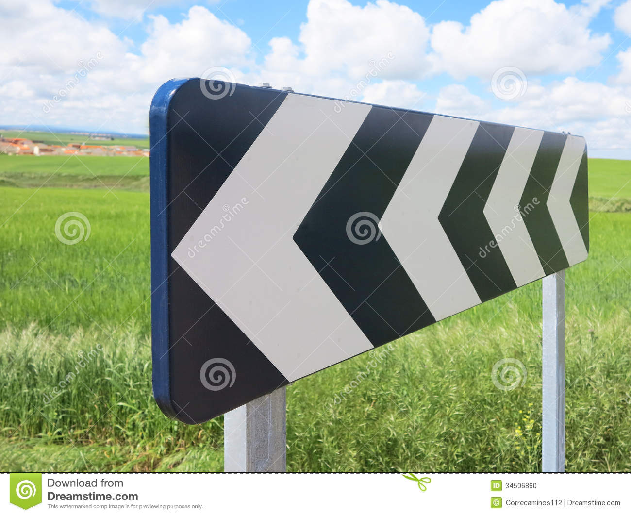 Black and White Traffic Signal Sign