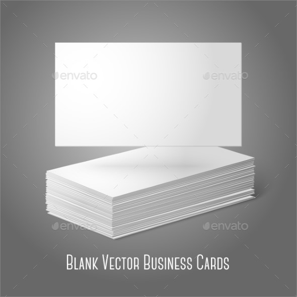 Blank Business Card Template