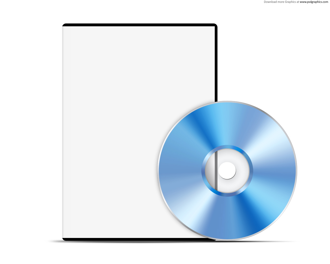 Blank DVD Case Template