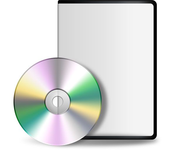 Blank DVD Cover Template