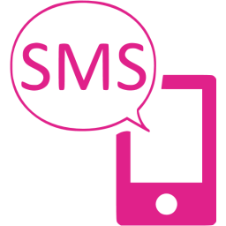 Blue SMS Icon