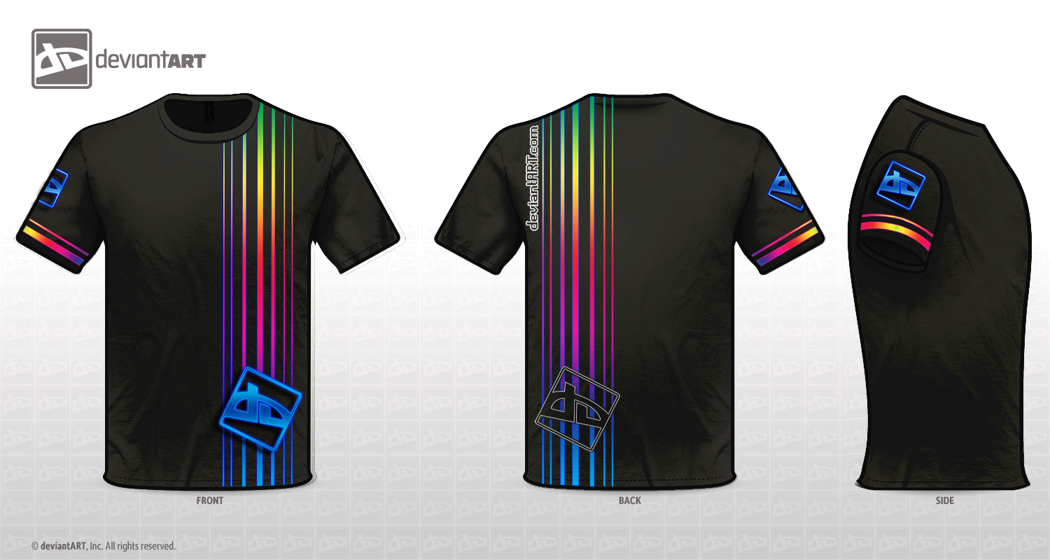 Blue T-Shirt Design Template Blue T-Shirt Design Template