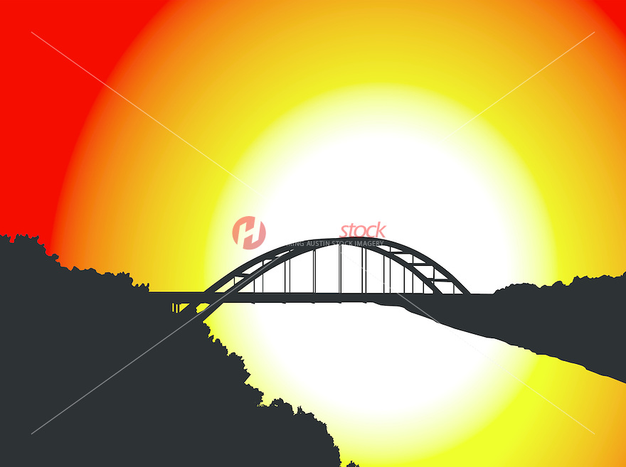 Bridge Silhouette Graphics Free