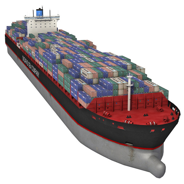 Cargo Container Ship