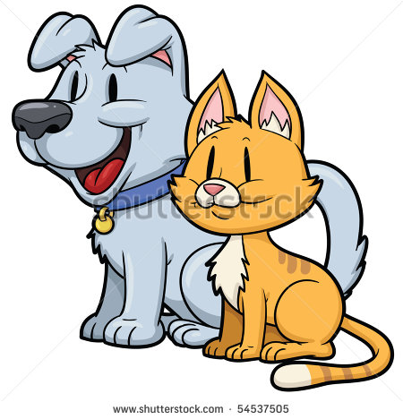 Cat and Dog Cartoon