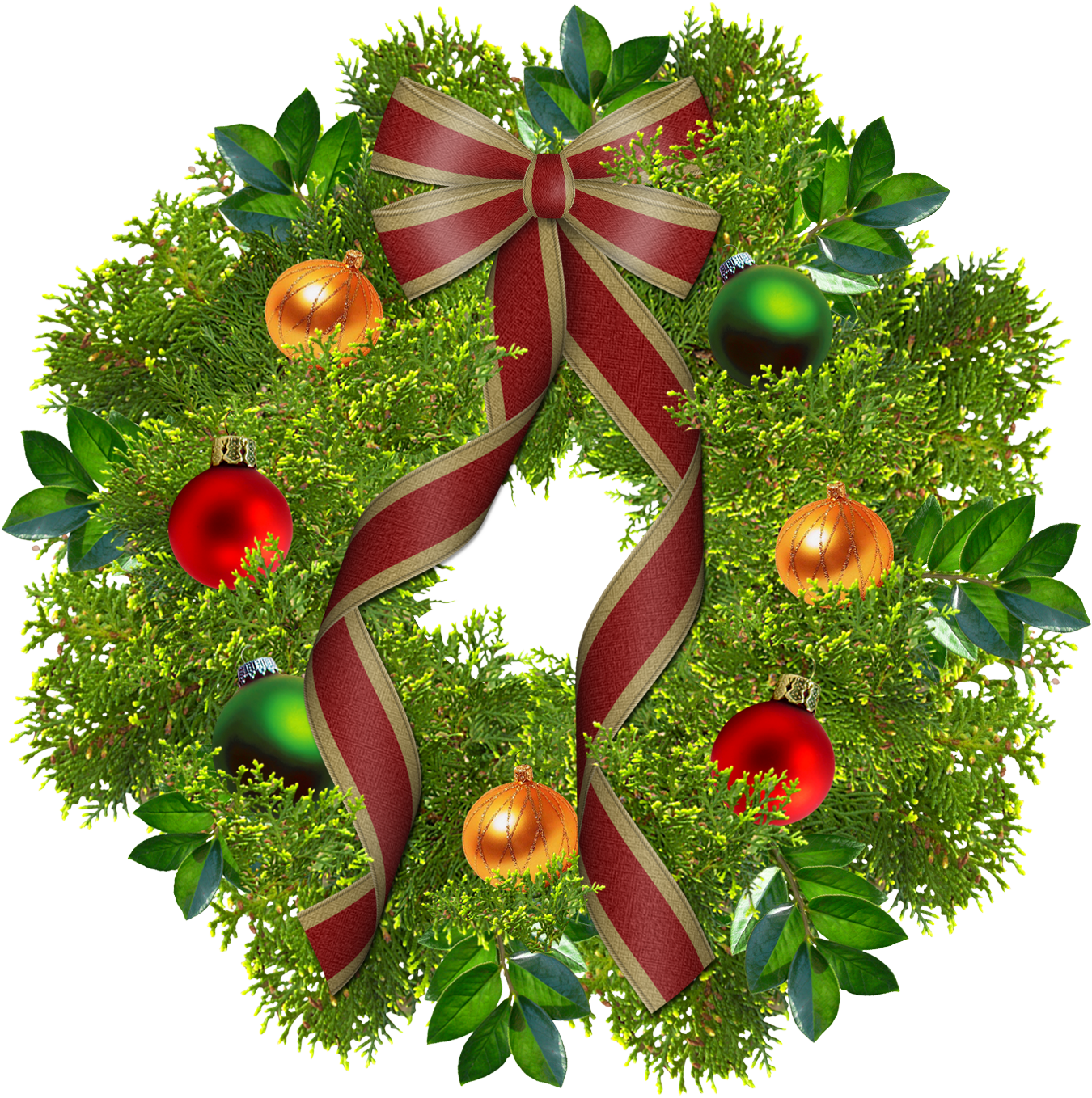 Christmas Wreath Clip Art Free