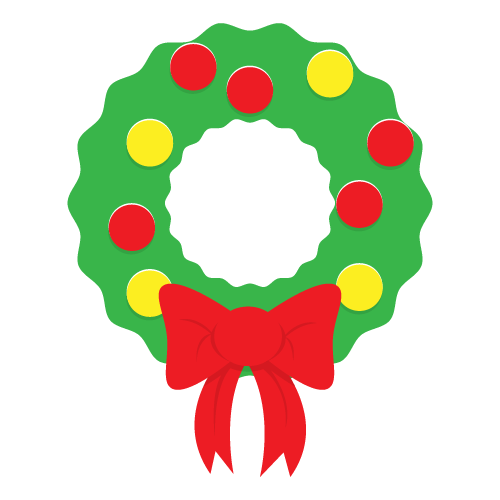 Christmas Wreath Clip Art Free