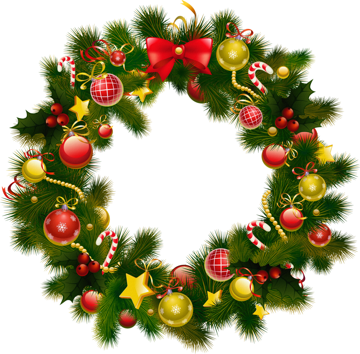 Christmas Wreath Clip Art