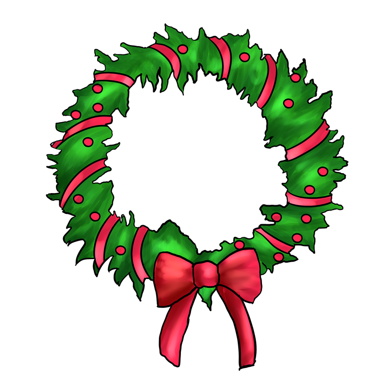 Christmas Wreath Clip Art