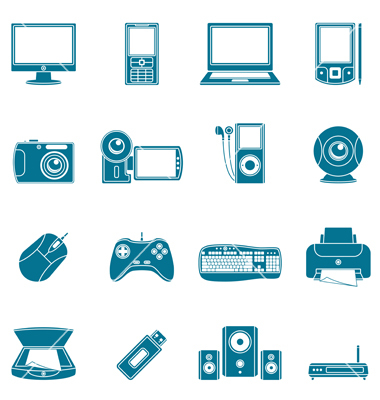 Computer Vector Icon