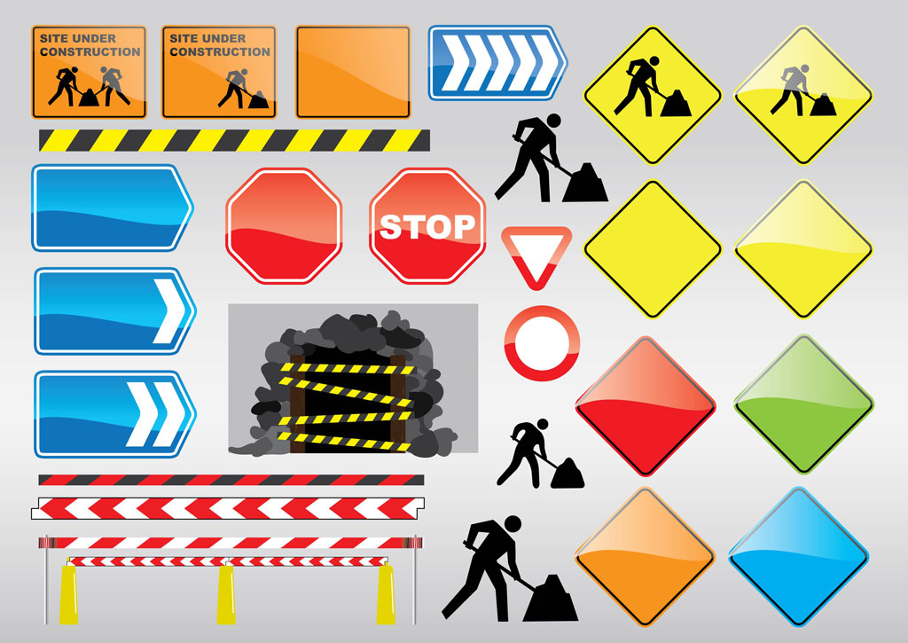 Construction Signs Clip Art Free