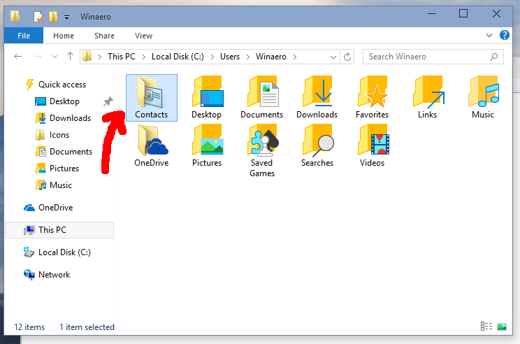 Contacts Folder Icons for Windows 10 Contacts Folder Icons for Windows 10