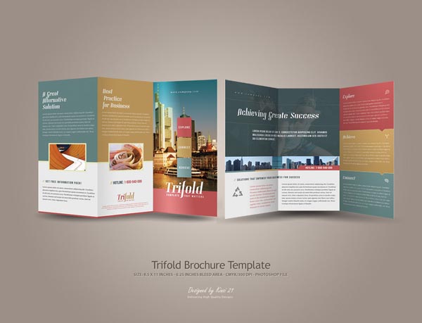 Creative Tri-Fold Brochure Design Creative Tri-Fold Brochure Design