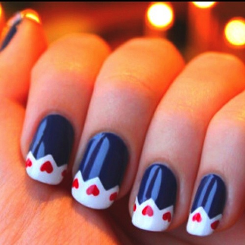 Cute 4th of July Nail Design