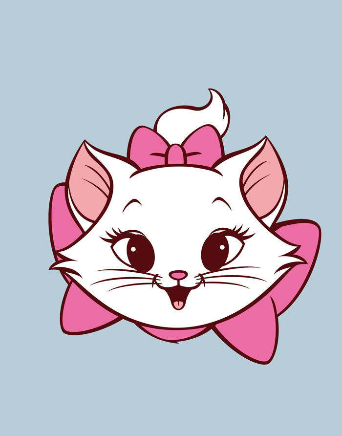 Cute Cat Cartoon Characters