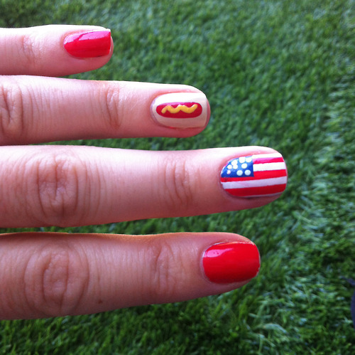 Cute Fourth of July Nail Designs Cute Fourth of July Nail Designs