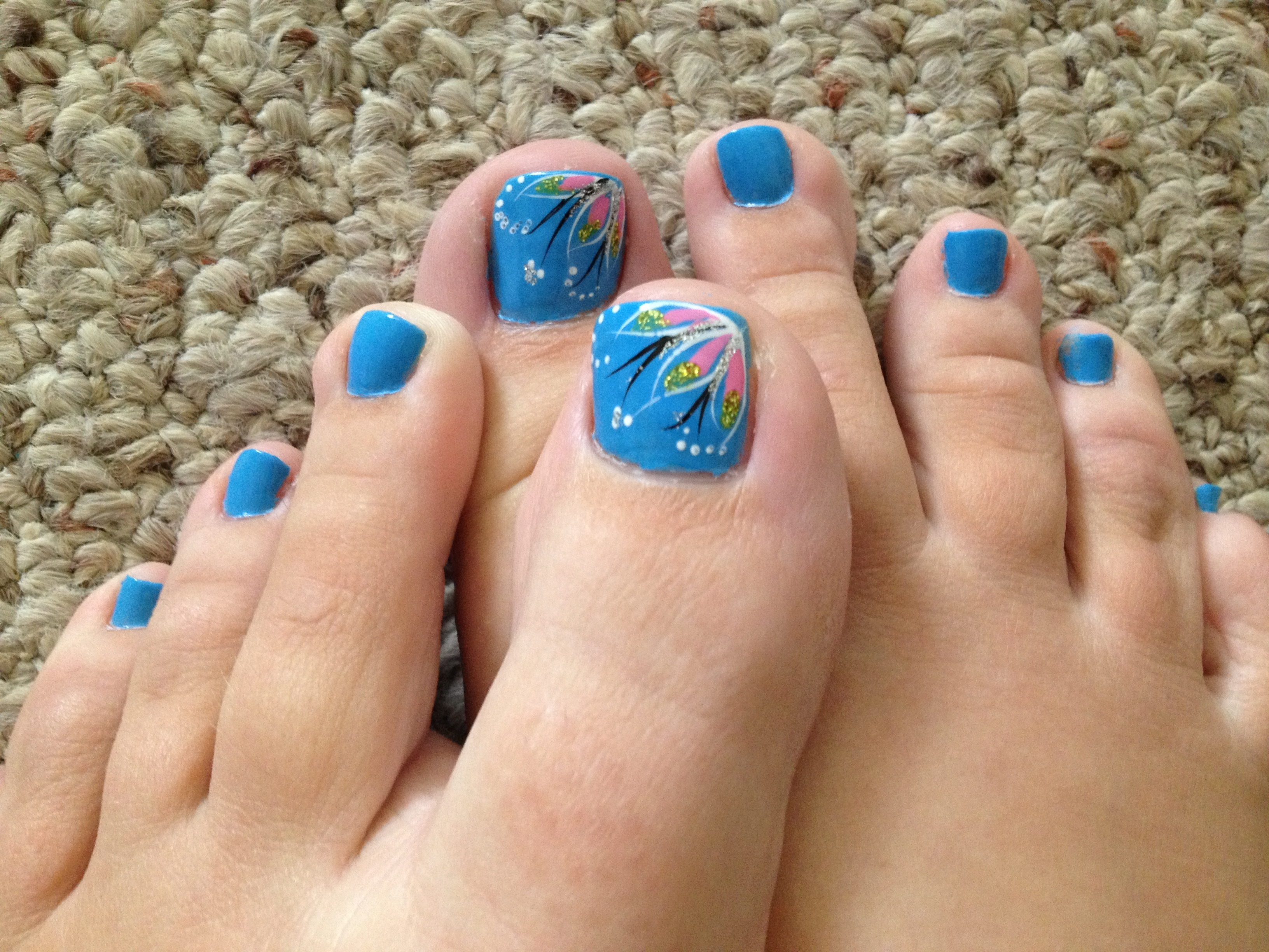 Cute Toenail Design