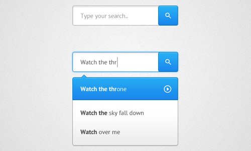 Design Search Box