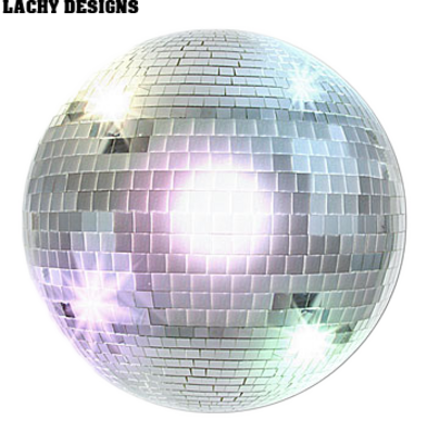 Disco Ball Cut Out