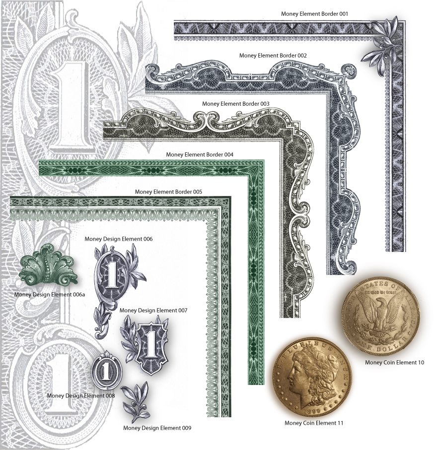 Dollar Bill Vector Money Elements