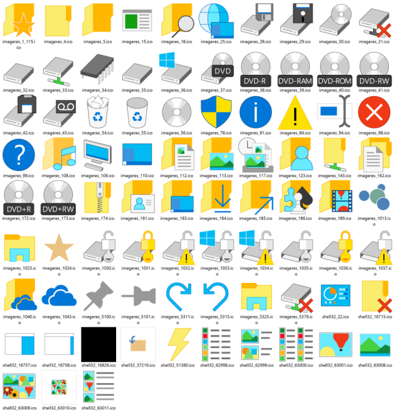 Download Windows 10 Icons