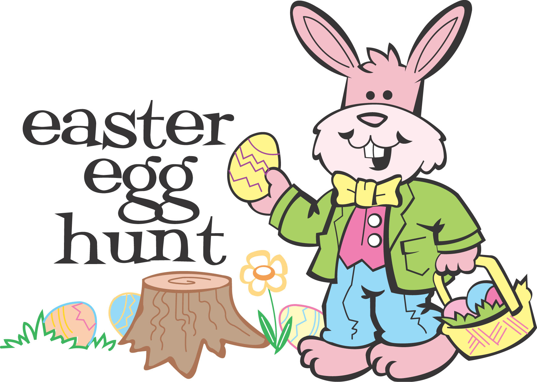 Easter Egg Hunt Clip Art Free