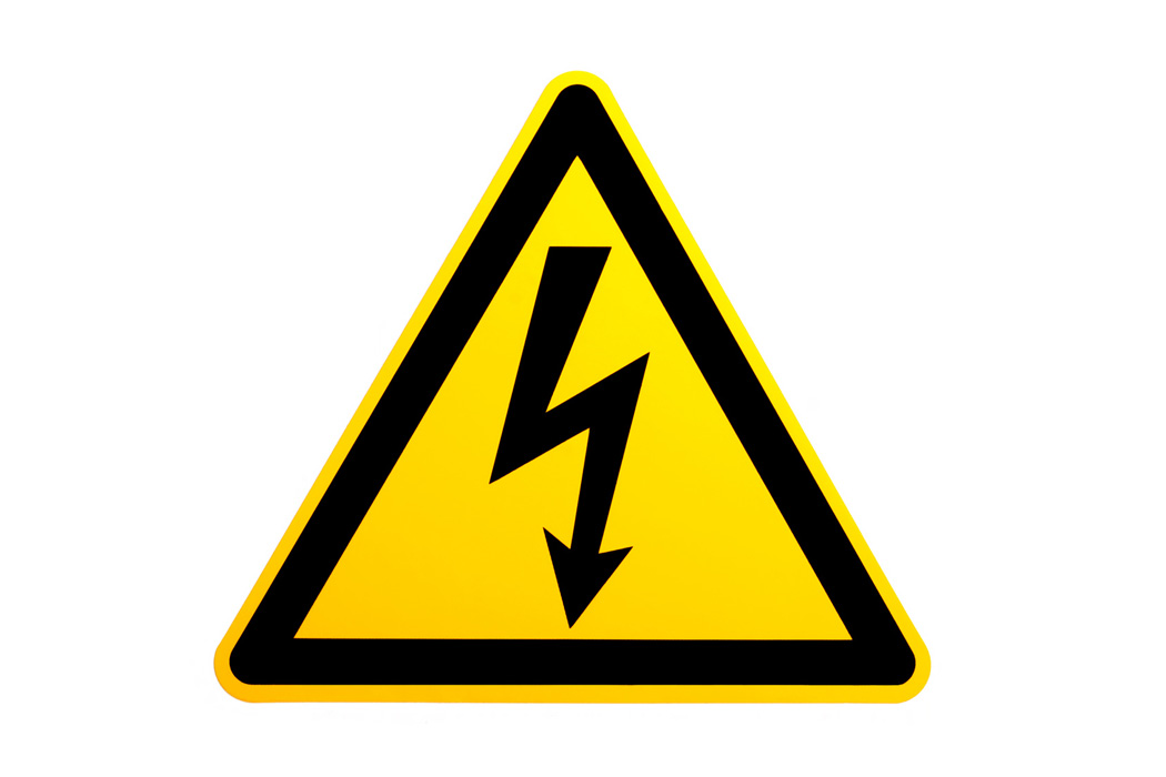 Electric Shock Warning Electric Shock Warning